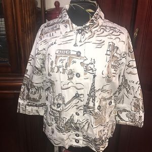 Nwt Tropical Splendor lightweight jacket